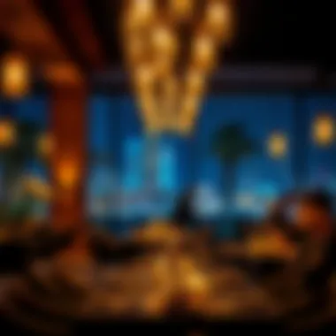 Ambiance of عمر الخيام during dinner